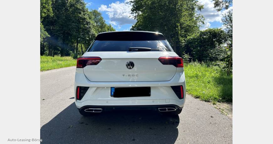 VW T-Roc R-Line 1.5l TSI DSG/AHK/NAVI/ Anschlussgarantie bis Leasingende